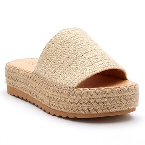 NWT Beach By Matisse Del Mar Platform Sandal
